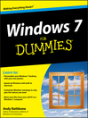 Windows 7 For Dummies®